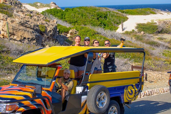 Aruba Natural Pool and Indian Cave Rugged Jeep Safari - Food, water, and the four-and-a-half-hour schedule