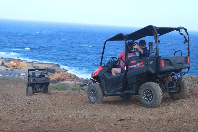 Aruba UTV, ATV Adventure to Secret Beach and Cave Pool - The cave pool and the cliff-jump question