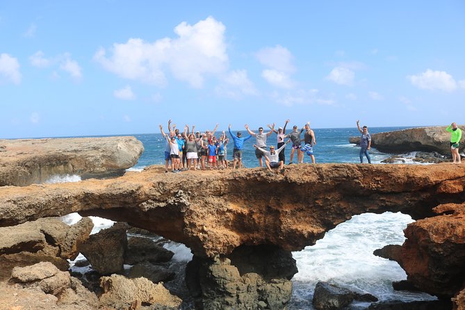 Aruba UTV, ATV Adventure to Secret Beach and Cave Pool - The lighthouse viewpoint and a route across Aruba