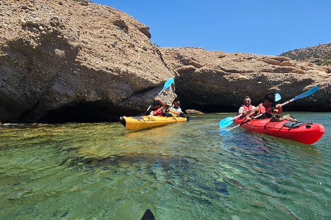 Athens: Kayak and Snorkeling at Caves and Hidden Beaches - A short sea escape from Athens