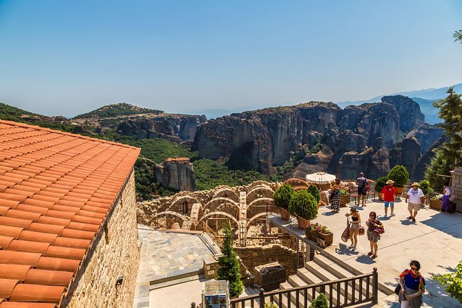 Athens: Meteora Monasteries, Hermit Caves Tour with Pickup - Saint Stephen is the easiest monastery to reach
