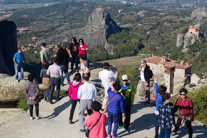 Athens: Meteora Monasteries, Hermit Caves Tour with Pickup - The Badovas hermit caves offer a quieter side of Meteora
