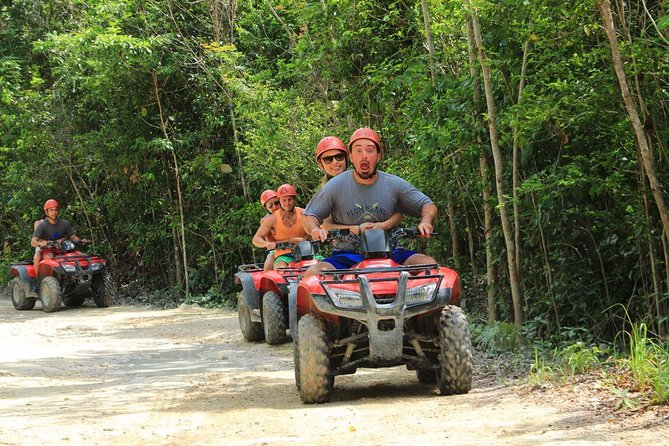 ATV Adventure Combo with Snorkeling, Ziplines, Cenote, and Lunch - A sea-to-jungle day near Puerto Morelos