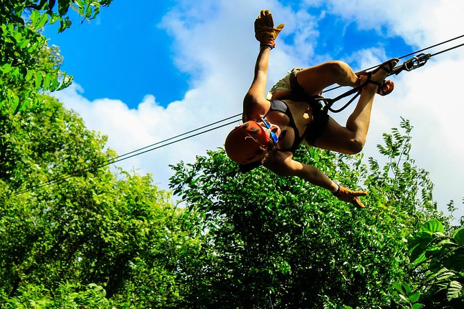 ATV Adventure, Interactive Bridges, Ziplines, Cenote and Lunch - Tacos, tequila, and a Mayan performance