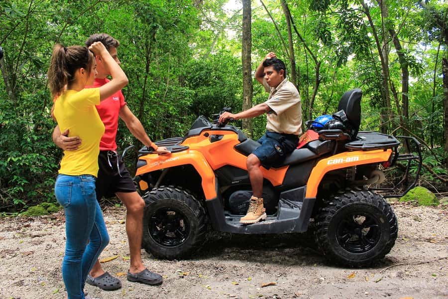 ATV Adventure to Jade Cavern Double - Jade Cavern and the emerald-water swim