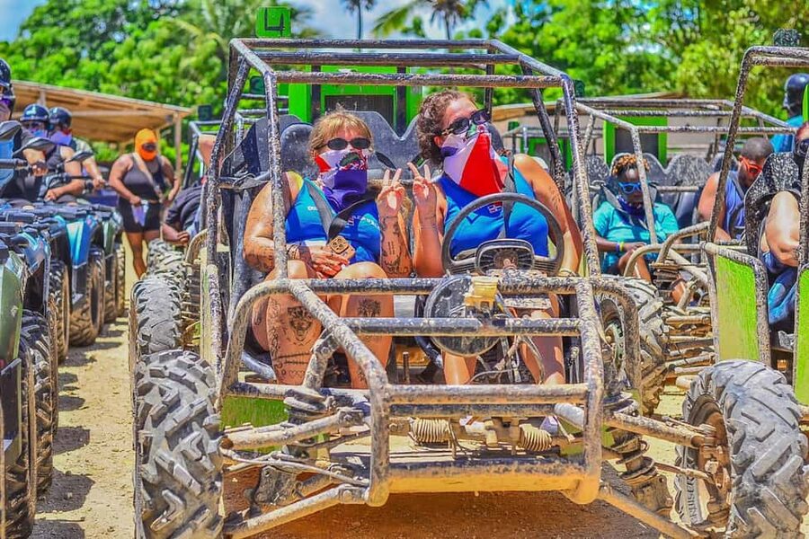 ATV and Buggy Excursion 4x4 in Punta Cana with Water Cave - Showers, photos, and souvenirs at the ranch