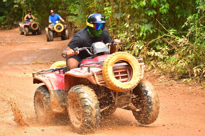 Atv Cancun (cenote, Ziplines, Lunch And Transfer Included) - Ziplines above the trees