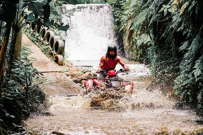 ATV Quad Bike Bali with Waterfall Gorilla Cave and Lunch - Lunch, showers, and the practical finish