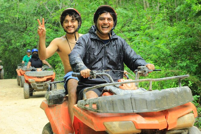 ATV Tour from Cancun and Puerto Morelos with Ziplines and Cenote. - Ziplines and hanging bridges