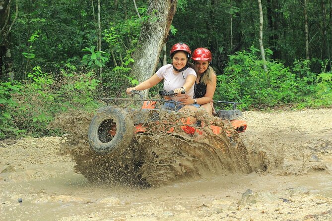 ATV Tour from Cancun and Puerto Morelos with Ziplines and Cenote. - ATV trails through La Ruta de los Cenotes