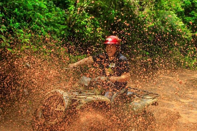 ATV Tour with Cenote swim, Ziplines, Transportation and Lunch Included - From Cancun hotels to the Puerto Morelos jungle