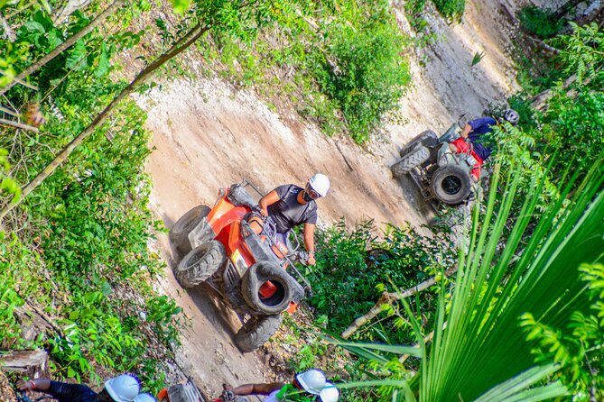 ATV Tour, Ziplines and Cenote with Lunch and Transportation - Suspension bridges for a slower kind of nerve test