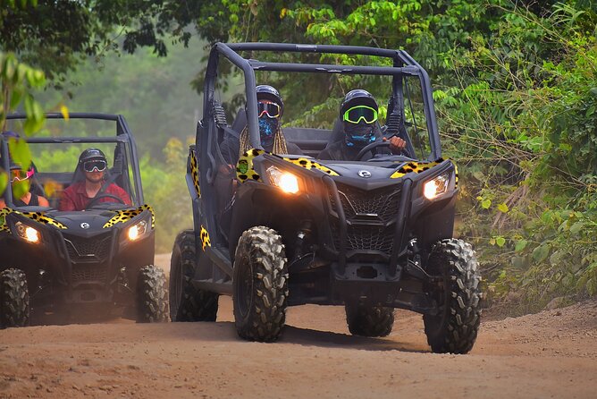 ATV, Ziplines & Cenote with Transportation - Swimming in the freshwater cenote