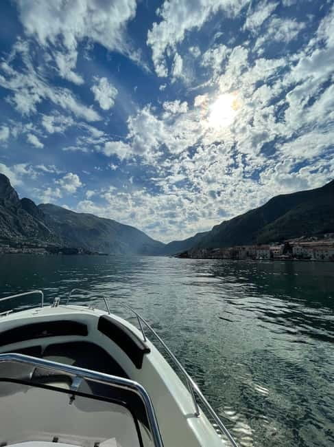 Azure Paradise: Blue Cave and Kotor Bay Boat Tour - Twenty minutes at Our Lady of the Rocks