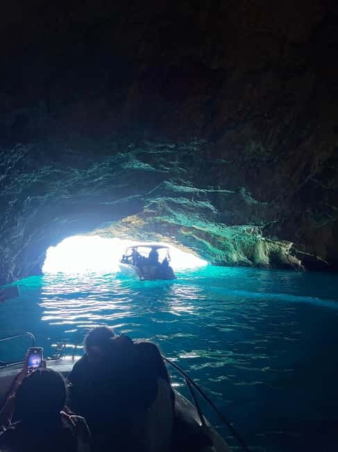Azure Paradise: Blue Cave and Kotor Bay Boat Tour - Five minutes for Mamula Island