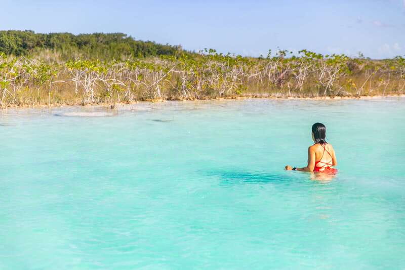 Bacalar: Private Boat Tour - Pirate Canal, Cenotes & Islands - Kayaking at Cenote Esmeralda