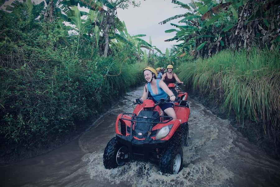 Bali: Ubud Gorilla Cave Track ATV & Waterfall Tour with Meal - Key points before you book