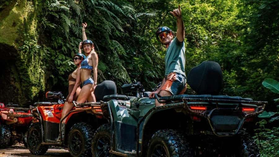 Bali: Waterfall Gorilla Cave ATV & Ubud Rafting Trip & Lunch - What to bring and what to leave behind