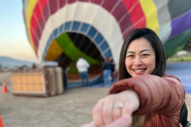 Balloon flight + pick up in CDMX + Breakfast in Cave + Pyramids - Breakfast inside La Cueva