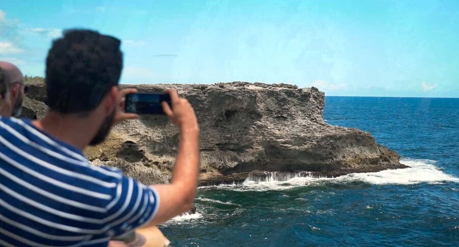 Barbados: Island Tour with Animal Flower Cave and Lunch - Cherry Tree Hill brings rum punch and wide views