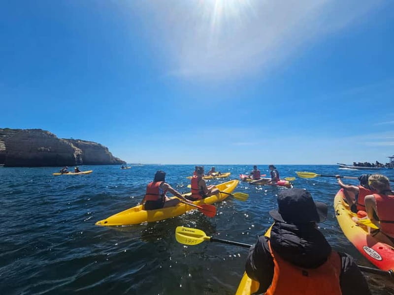 Benagil: Benagil Caves Guided Kayak Tour - Key points to know before booking