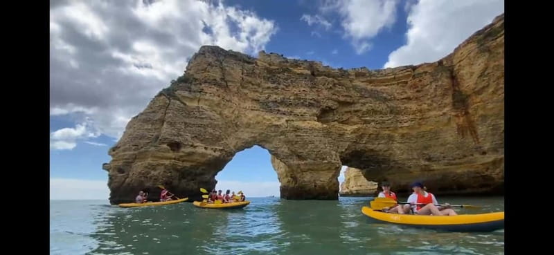 Benagil: Benagil Caves Guided Kayak Tour - Benagil Beach is the launch point