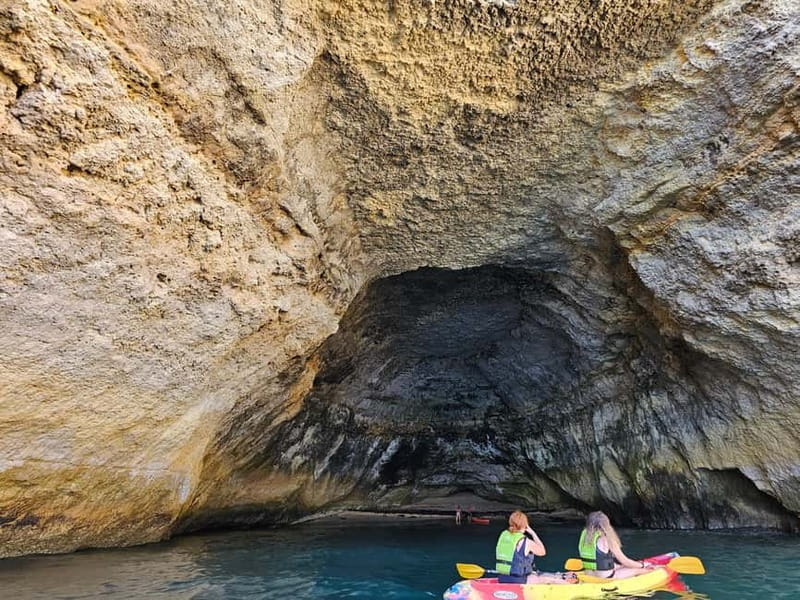 Benagil: Benagil Caves Guided Kayak Tour - How hard is the paddling?