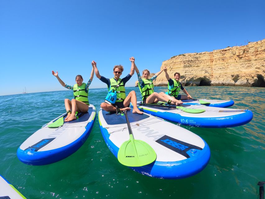 Benagil: Benagil Caves Guided Kayak Tour with Free 4K Photos - Smaller grottoes keep the tour from becoming a one-stop outing