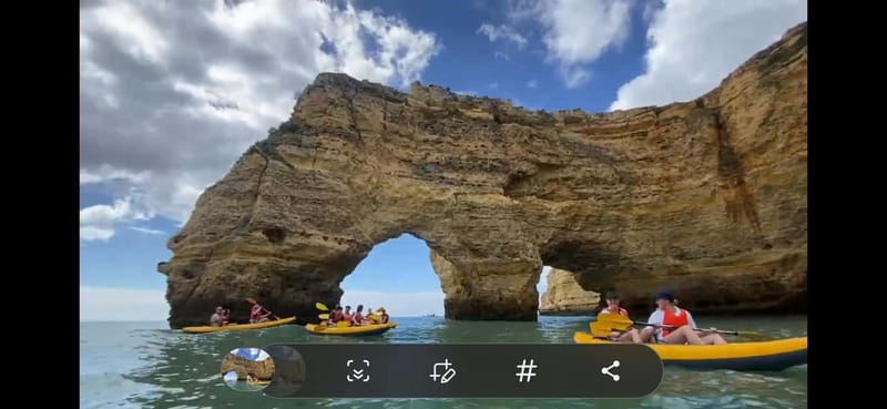 Benagil: Cave and Sea Caves Guided Kayak Tour - Meeting at Casa Mar beside Benagil Beach