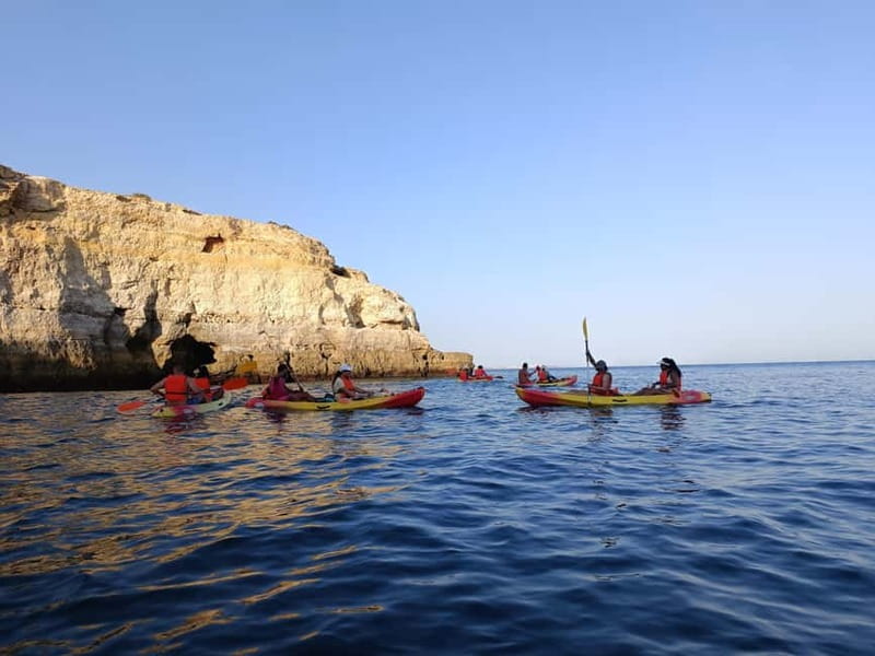 Benagil: Cave and Sea Caves Guided Kayak Tour - Benagil Cave in about 10 minutes