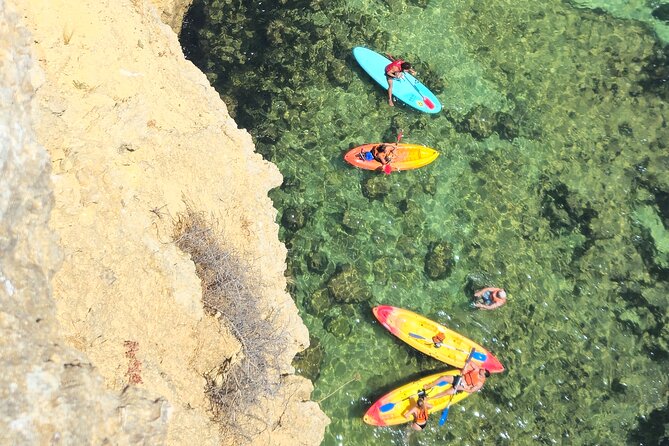 Benagil: Caves, Beaches, and Secret Spots Guided Kayak Tour - What the price includes, and what it does not