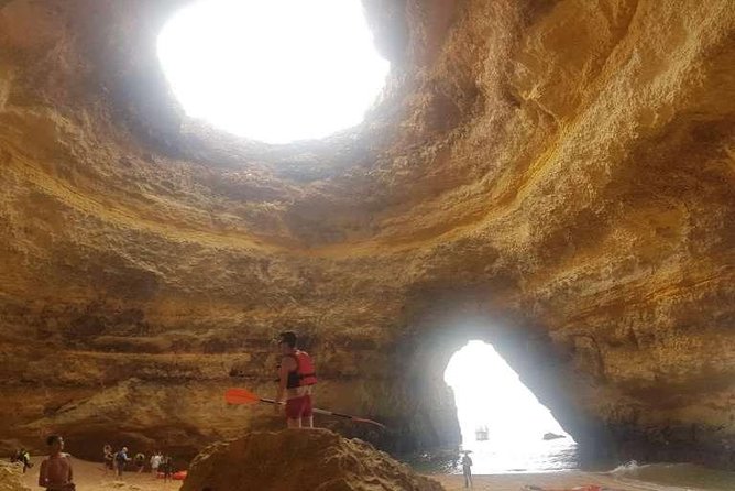 Benagil caves's kayak tour - The Other Caves and the Quiet Beach