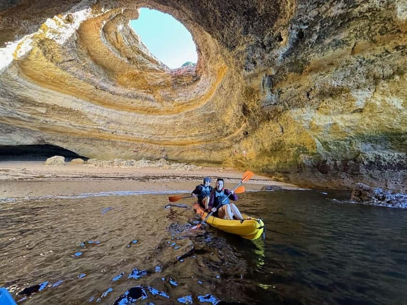 Benagil Kayak Tour: Explore Secret Caves with Licensed Guide - Key points to know before booking