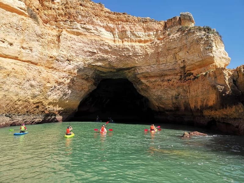 Benagil: Kayak Tour to Benagil Caves – Small Group - Key points at a glance