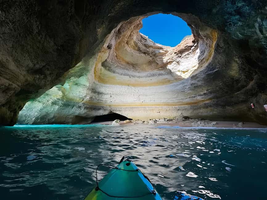 Benagil: Kayak Tour to Benagil Caves – Small Group - Why Benagil Cave works so well from a kayak
