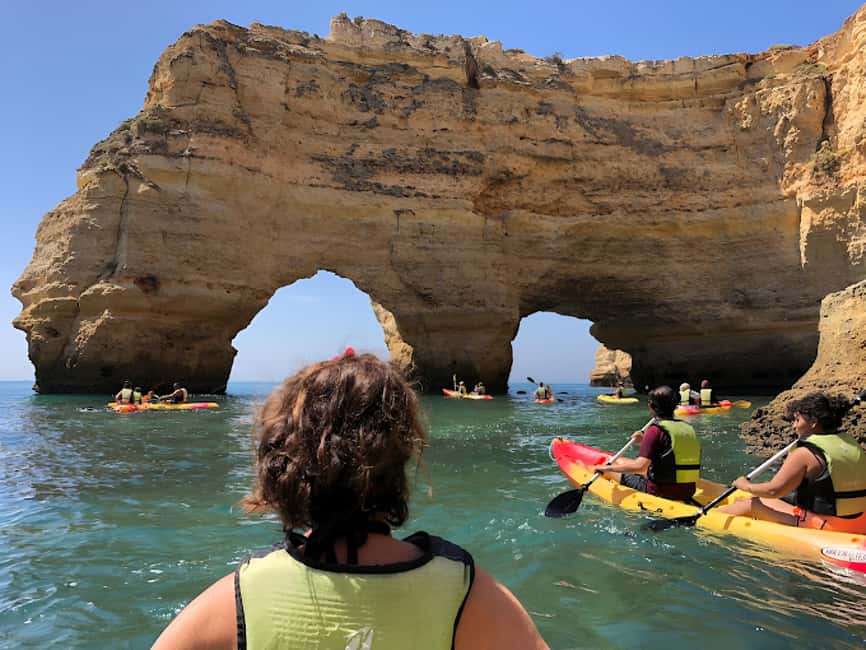 Benagil: Kayak Tour to Benagil Caves – Small Group - Timing, parking, and changing sea conditions