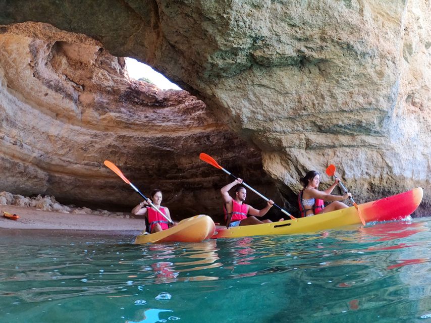 Benagil: Kayaking Adventure in Benagil Caves & Marinha Beach - Key points to know before you book