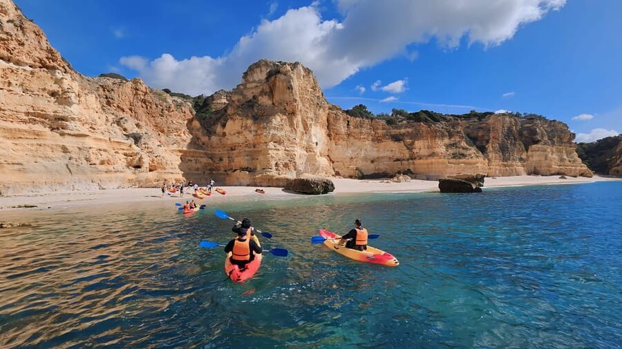 Benagil: Sunrise kayak tour Benagil caves and secret spots - What to bring and what to leave behind