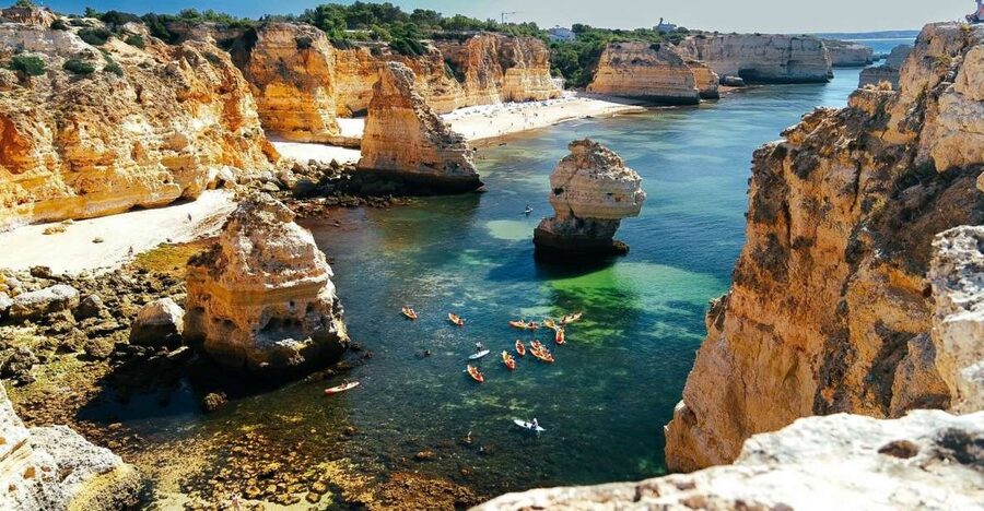 Benagil: Sunrise kayak tour Benagil caves and secret spots - Why Benagil Cave works best from a kayak