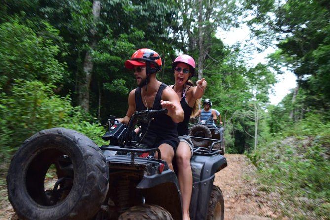 Best Combo from Cancun - Zipline Cenote ATV (Shared) and Lunch From Cancun - Transport from Cancun, Playa del Carmen, and Tulum