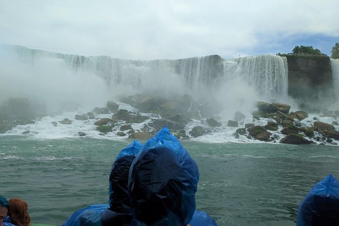 Best Niagara Falls US Tour W/Boat Ride, Cave & More Wonders! - Three waterfalls from Prospect Point Tower