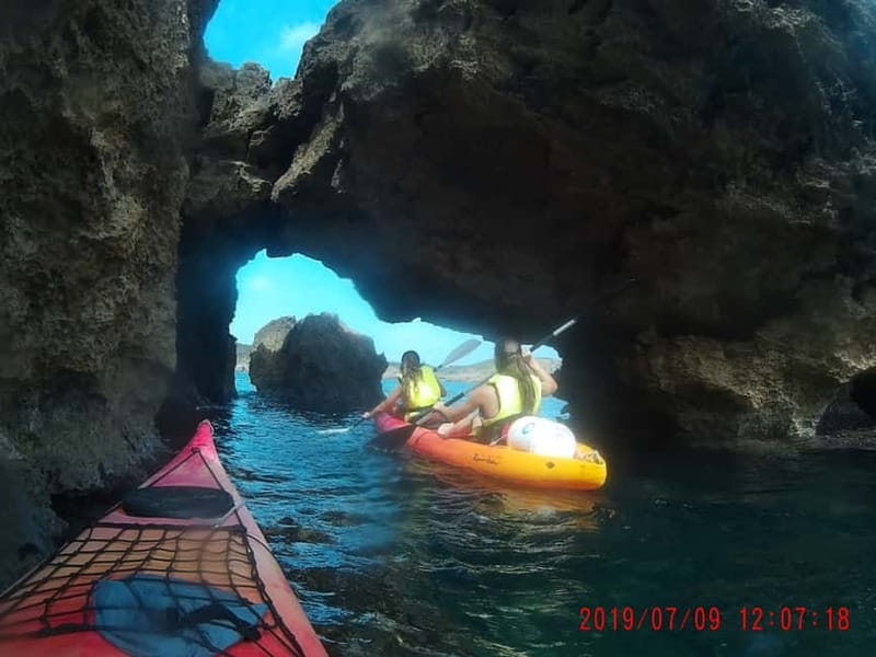 Binibèquer: Kayaking, Caves and Snorkeling Adventure - Starting at Cala Torret, not from your hotel