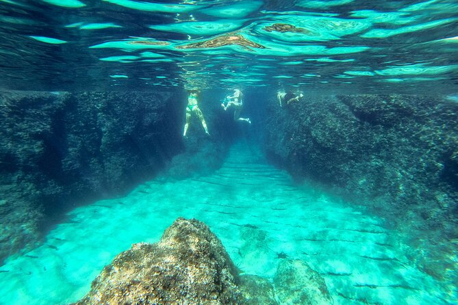 Blue Cave, Green Cave & Lopud Beach small group Speed boat Tour - Green Caves, Canyon Cave, and narrow passages