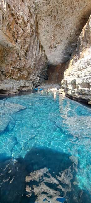 Blue Cave-Green caves-Lopud Sandy beach - tour with drink - Why the caves make this four-hour trip special