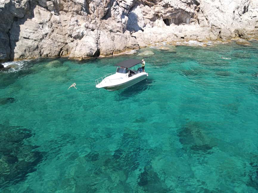 Blue Cave-Green caves-Lopud Sandy beach - tour with drink - The Three Green Caves and clear-water snorkeling