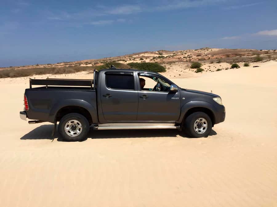 Boa Vista Island: Guided Santa Monica Beach & Caves Tour - Povoação Velha and the island’s former capital
