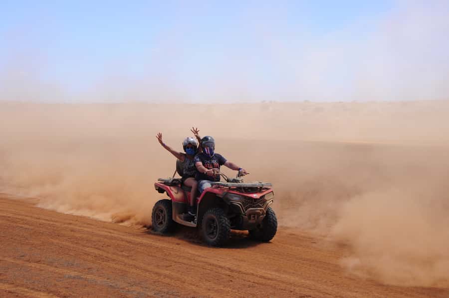 Boa Vista: Off-Road Quad Bike to Santa Monica & Caves - Four Boa Vista sights on one set of wheels