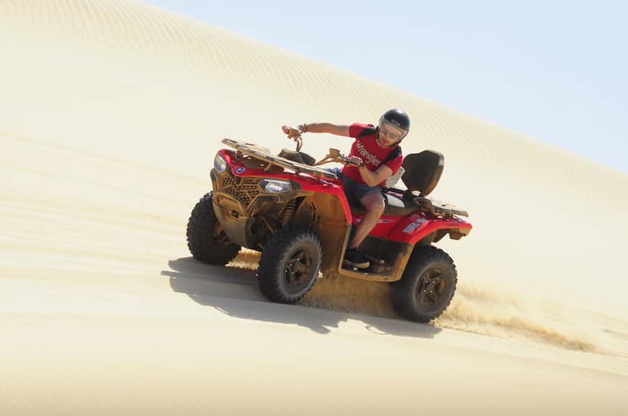 Boa Vista: Off-Road Quad Bike to Santa Monica & Caves - Starting in Povoação Velha, Boa Vista’s first settlement