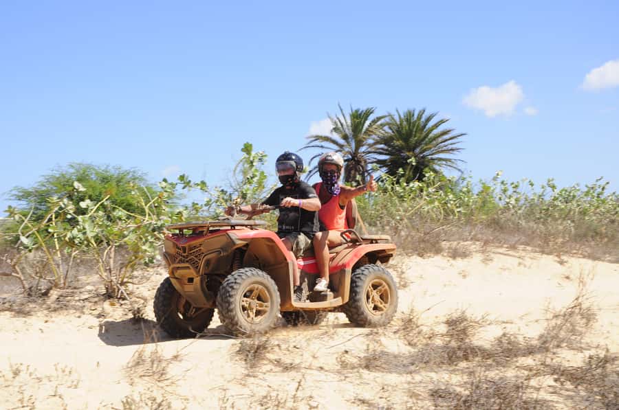 Boa Vista: Off-Road Quad Bike to Santa Monica & Caves - Santa Monica Beach brings the big view