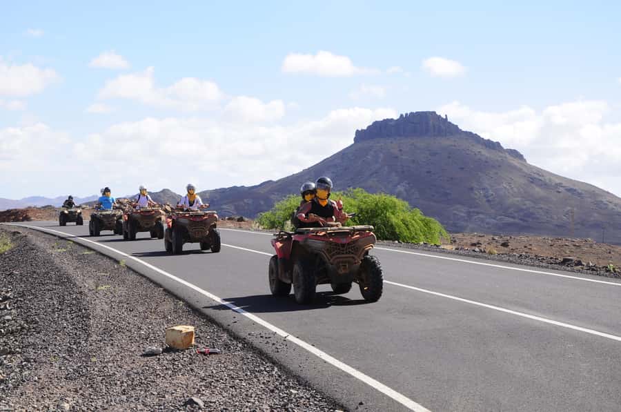 Boa Vista: Off-Road Quad Bike to Santa Monica & Caves - Morro de Areia, where dunes meet the sea